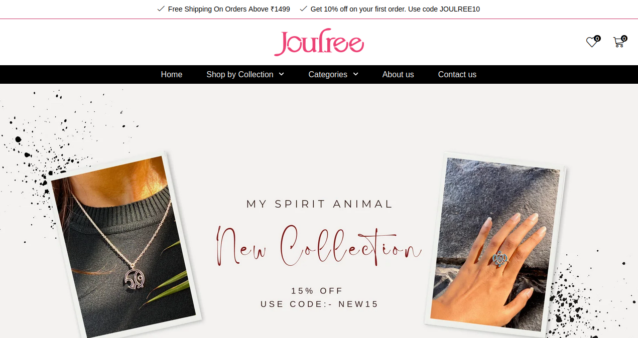 Joulree Template Preview