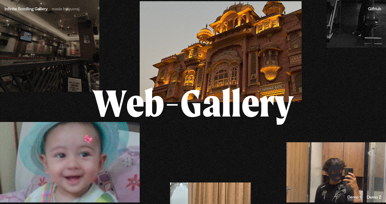 Web Gallery Template Preview
